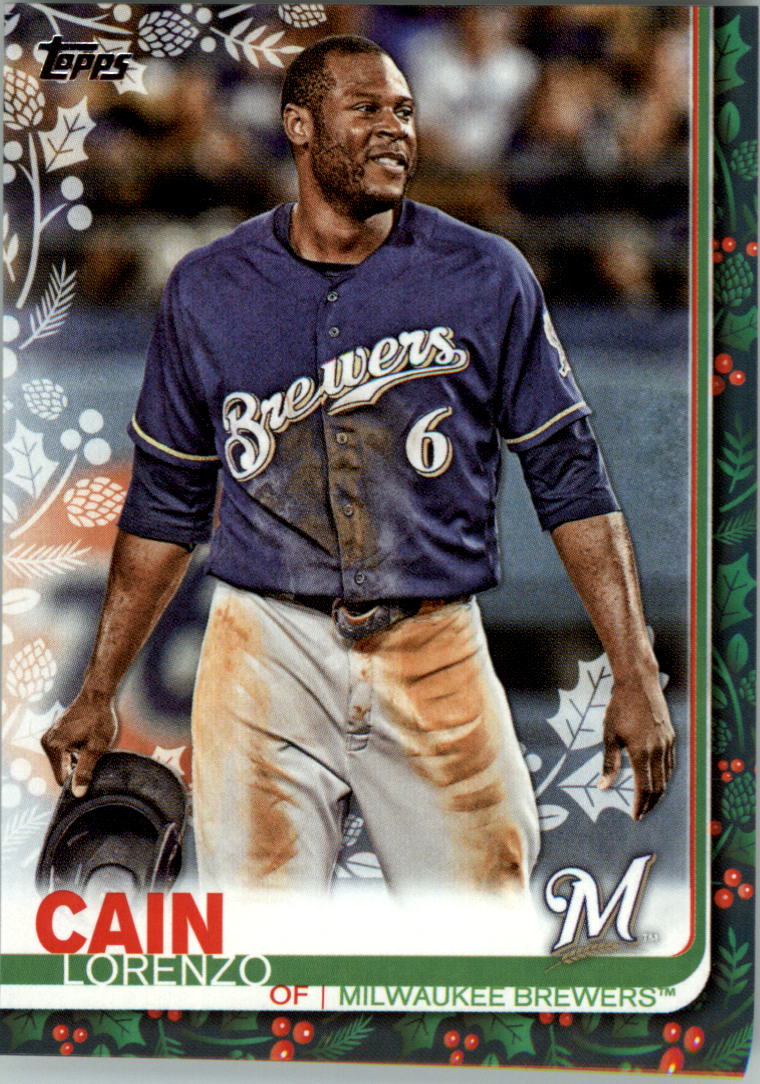 2019 Topps Walmart Holiday Baseball Card Pick (Base)