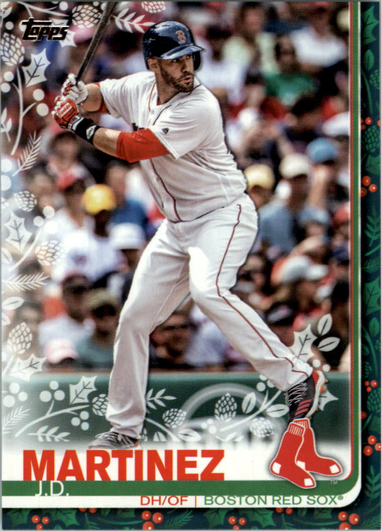 2019 Topps Walmart Holiday Baseball Card Pick (Base)