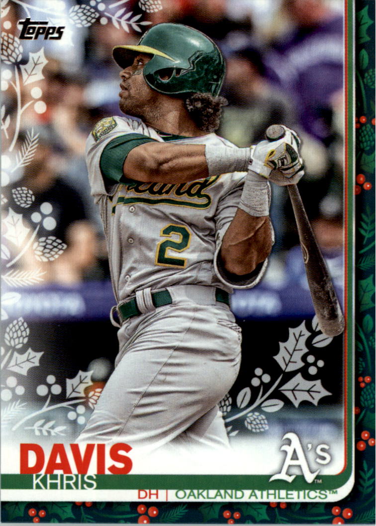 2019 Topps Walmart Holiday Baseball Card Pick (Base)