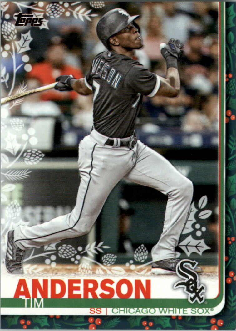 2019 Topps Walmart Holiday Baseball Card Pick (Base)