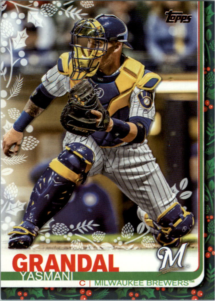 2019 Topps Walmart Holiday Baseball Card Pick (Base)