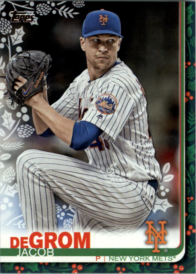 2019 Topps Walmart Holiday Baseball Card Pick (Base)