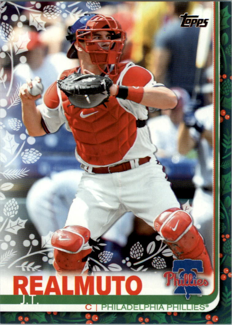 2019 Topps Walmart Holiday Baseball Card Pick (Base)