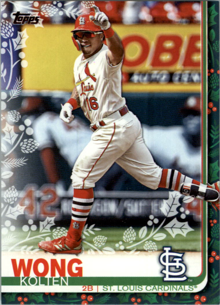 2019 Topps Walmart Holiday Baseball Card Pick (Base)