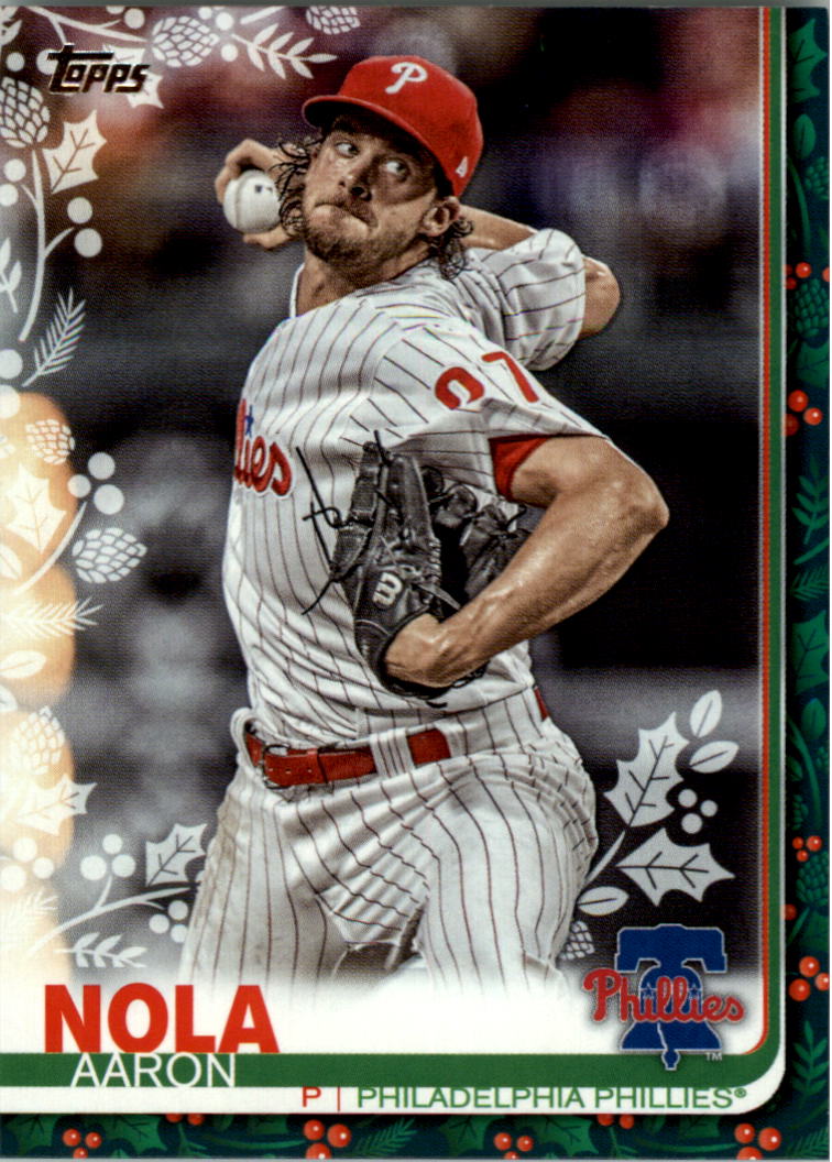 2019 Topps Walmart Holiday Baseball Card Pick (Base)