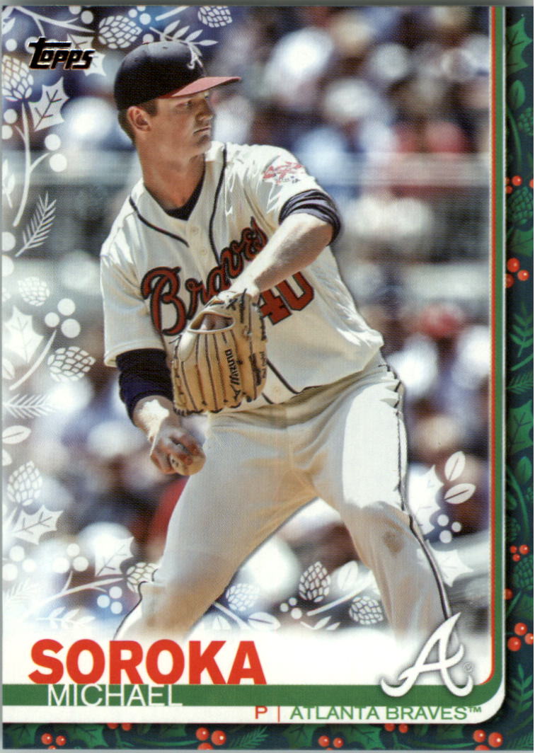 2019 Topps Walmart Holiday Baseball Card Pick (Base)