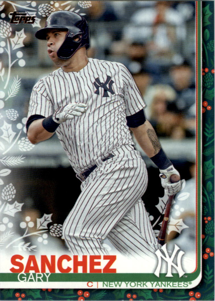 2019 Topps Walmart Holiday Baseball Card Pick (Base)