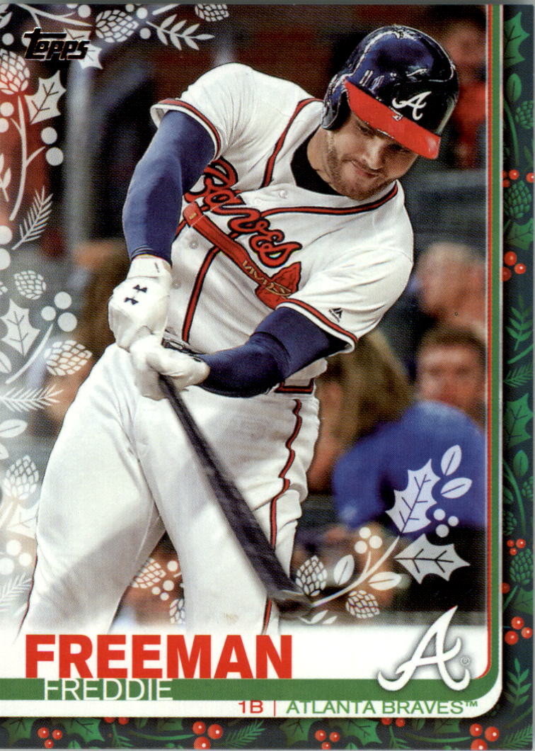 2019 Topps Walmart Holiday Baseball Card Pick (Base)