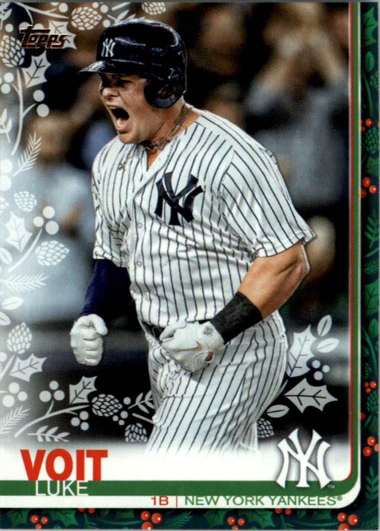 2019 Topps Walmart Holiday Baseball Card Pick (Base)