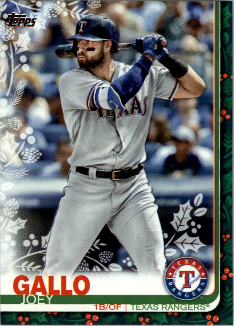 2019 Topps Walmart Holiday Baseball Card Pick (Base)