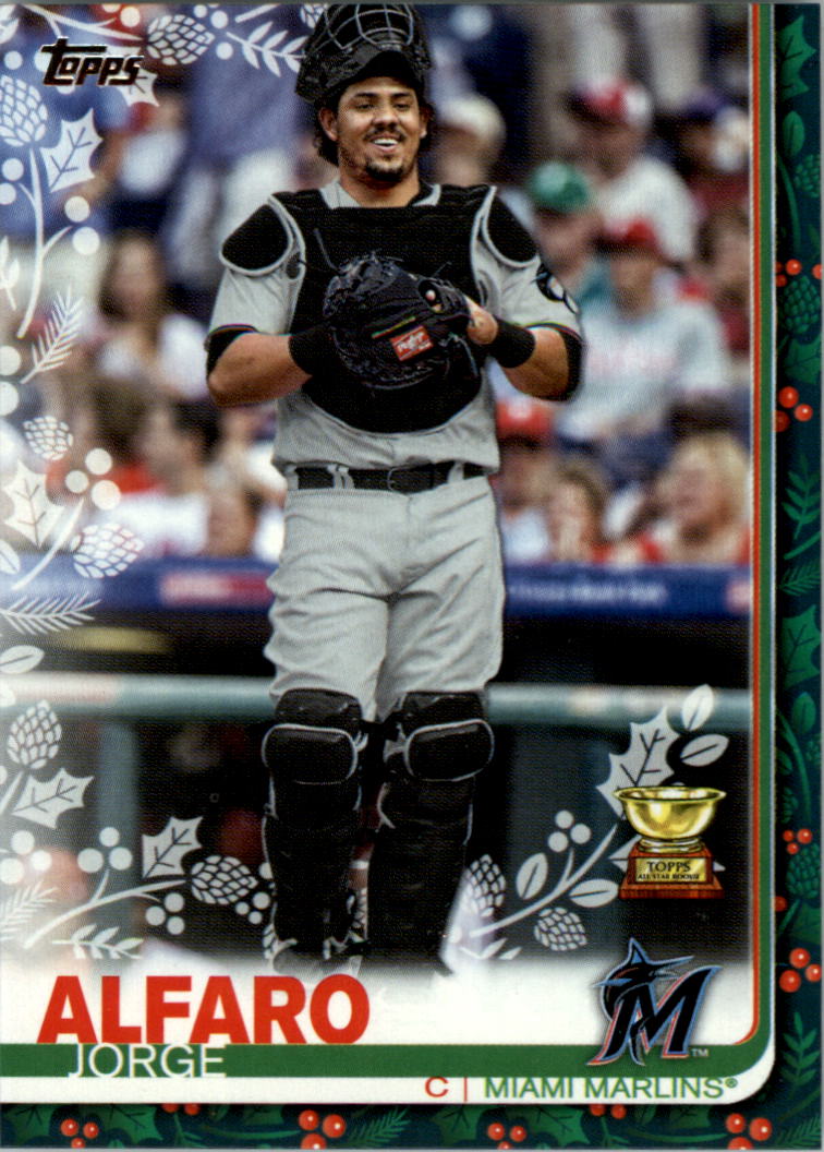 2019 Topps Walmart Holiday Baseball Card Pick (Base)