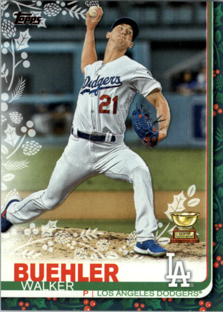 2019 Topps Walmart Holiday Baseball Card Pick (Base)