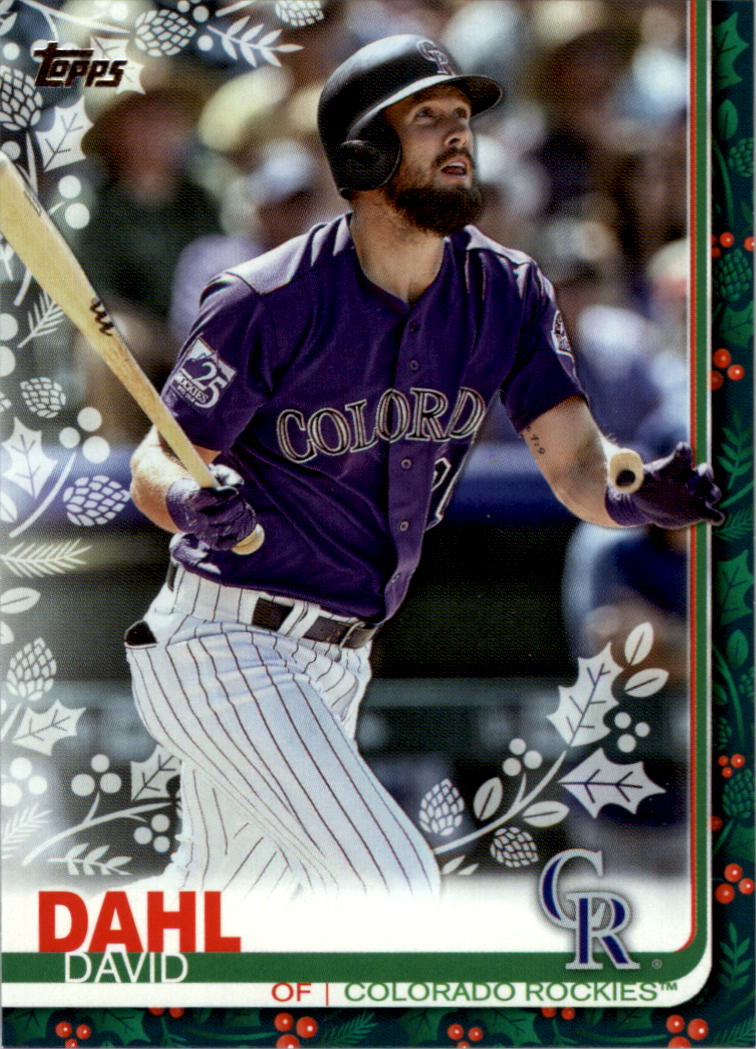 2019 Topps Walmart Holiday Baseball Card Pick (Base)