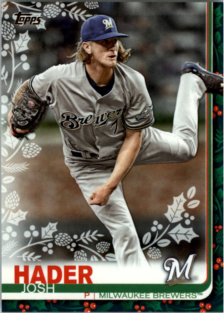 2019 Topps Walmart Holiday Baseball Card Pick (Base)