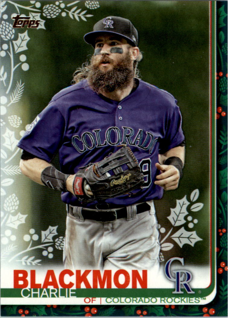 2019 Topps Walmart Holiday Baseball Card Pick (Base)