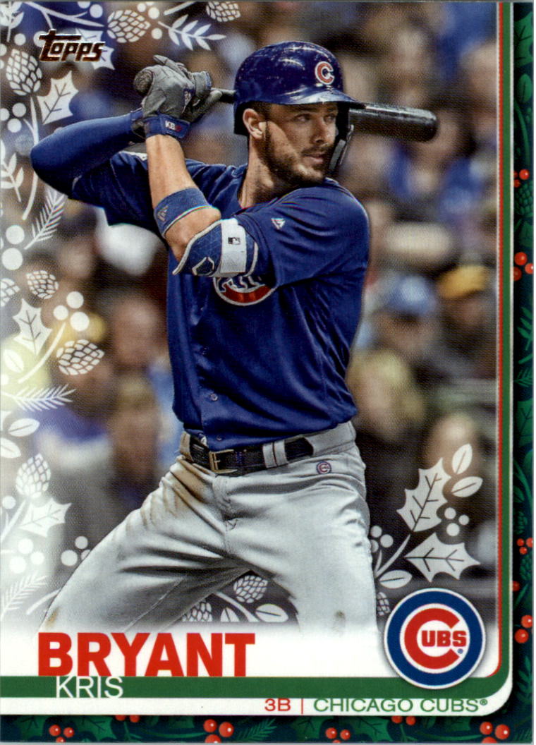 2019 Topps Walmart Holiday Baseball Card Pick (Base)