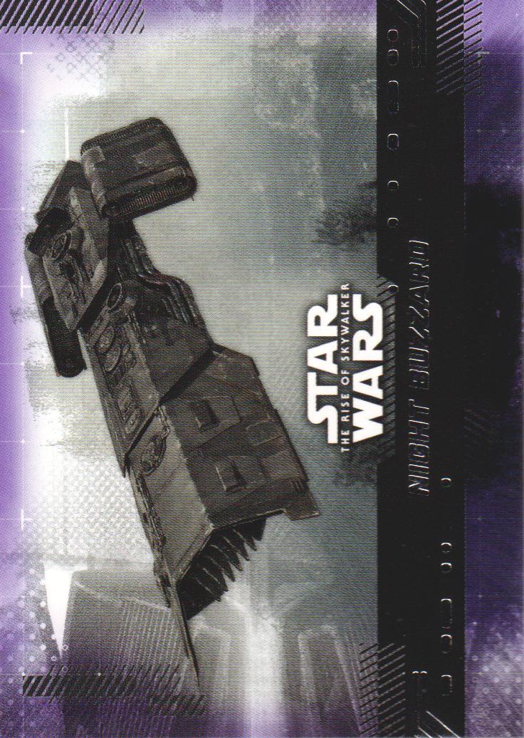 2019 Star Wars Rise of Skywalker Series 1 Purple #54 Night ...