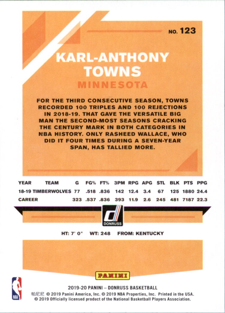 2019-20 Donruss Basketball Card Pick (Base)