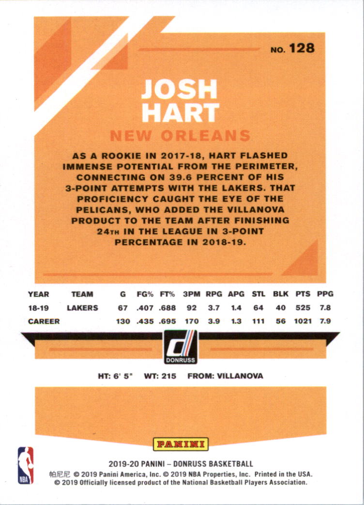 2019-20 Donruss Basketball Card Pick (Base)