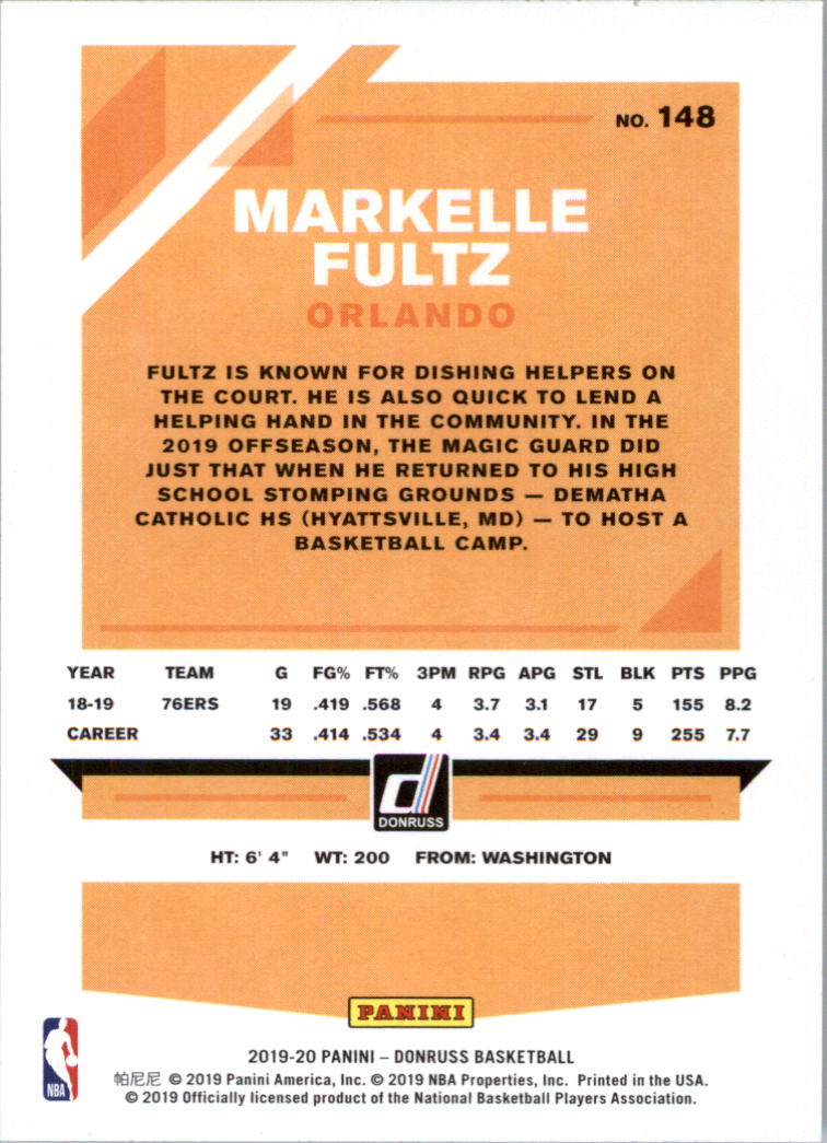 2019-20 Donruss Basketball Card Pick (Base)