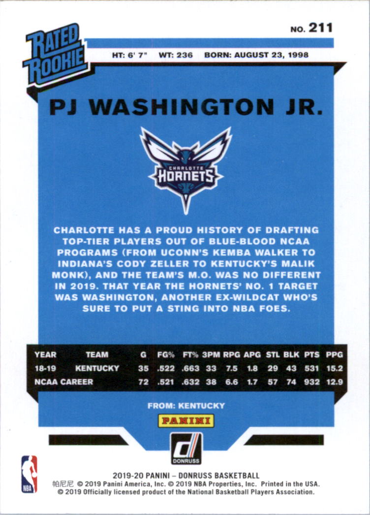 2019-20 Donruss Basketball Card Pick (Base)