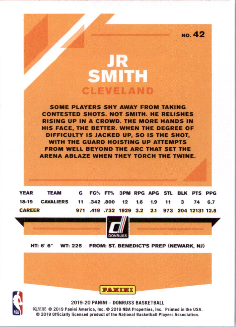 2019-20 Donruss Basketball Card Pick (Base)