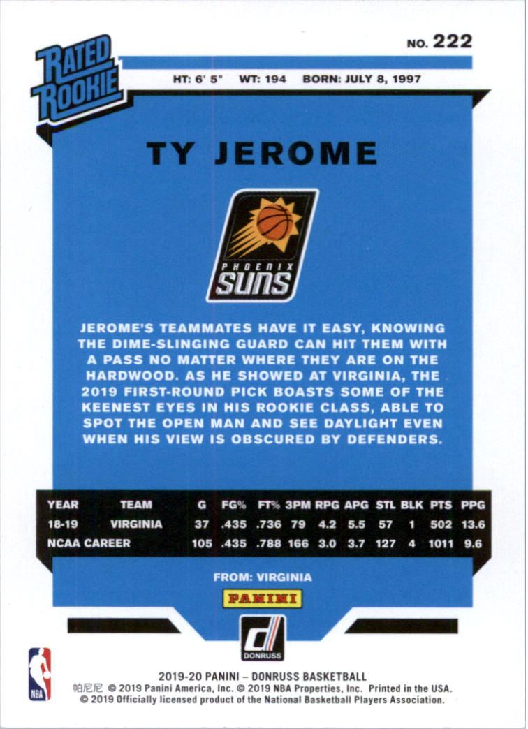 2019-20 Donruss Basketball Card Pick (Base)