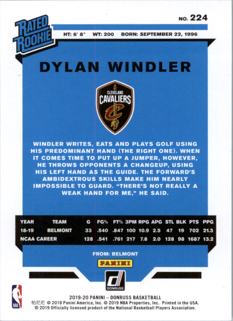 2019-20 Donruss Basketball Card Pick (Base)