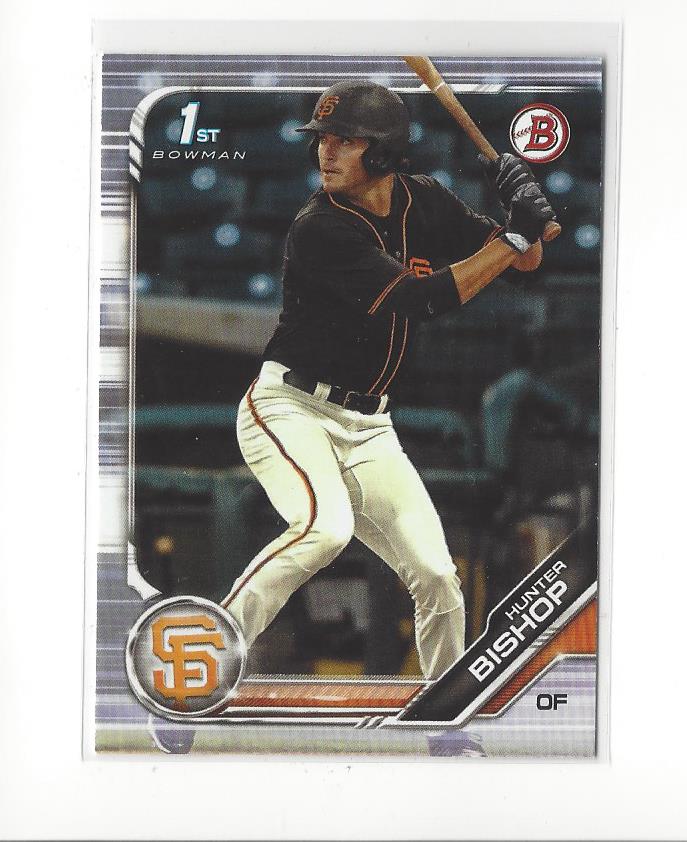 2019 Bowman Draft #BD31 Hunter Bishop