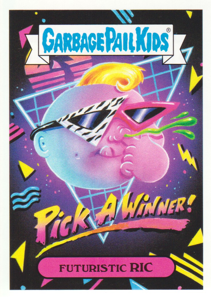 2018 Topps Garbage Pail Kids We Hate the '80s #CUL2b Futuristic Ric
