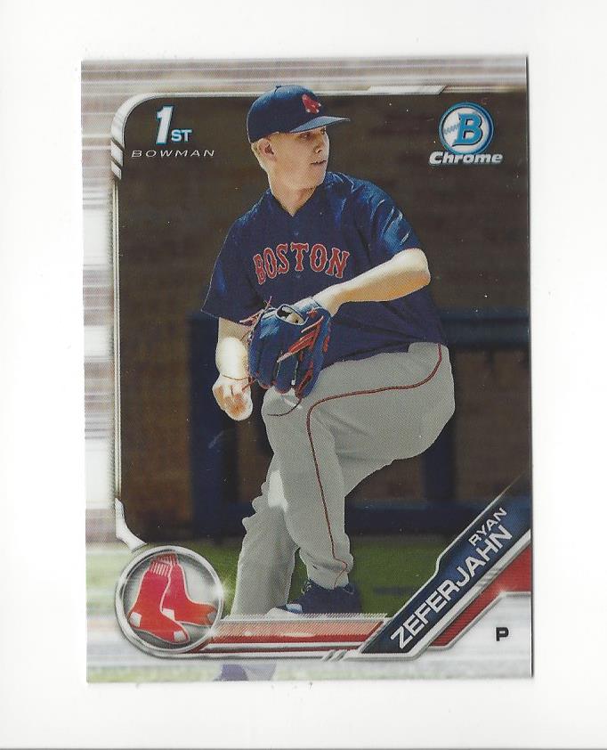 2019 Bowman Chrome Draft #BDC16 Ryan Zeferjahn