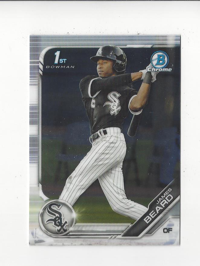 2019 Bowman Chrome Draft #BDC58 James Beard