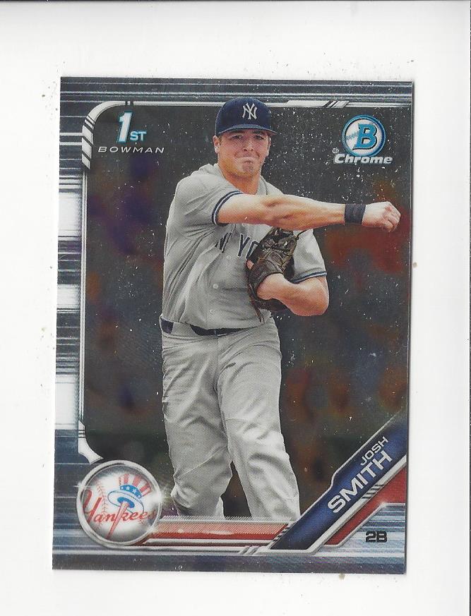 2019 Bowman Chrome Draft #BDC86 Josh Smith