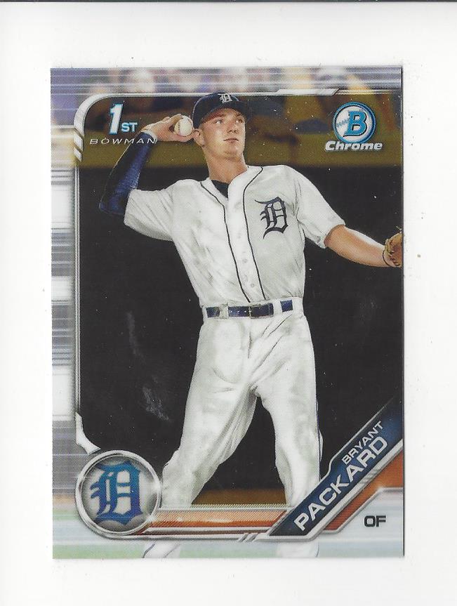2019 Bowman Chrome Draft #BDC123 Bryant Packard