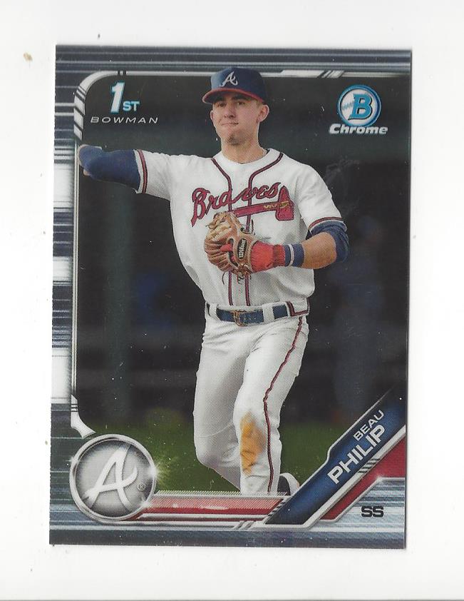 2019 Bowman Chrome Draft #BDC128 Beau Philip