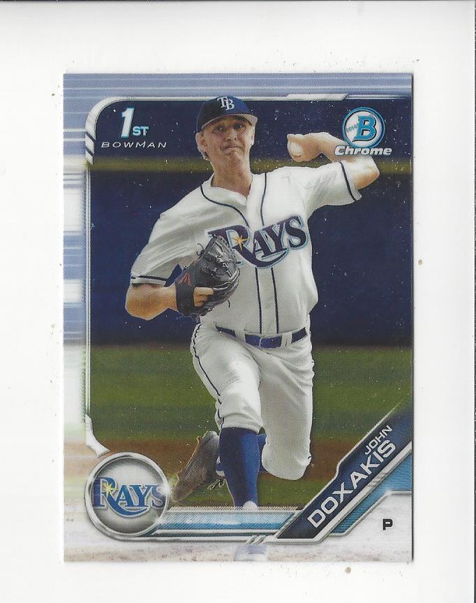 2019 Bowman Chrome Draft #BDC156 John Doxakis