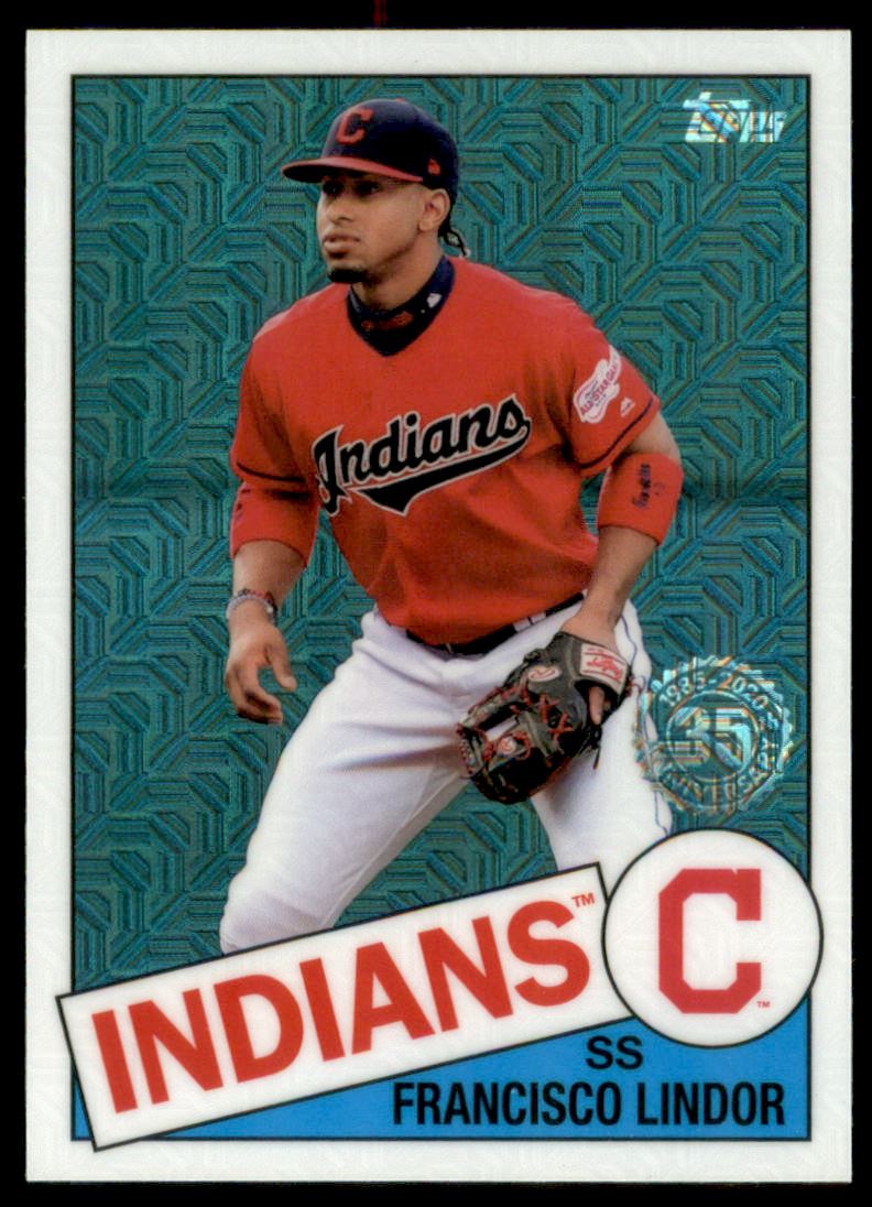 2020 Topps '85 Topps Silver Pack Chrome #85C12 Francisco Lindor