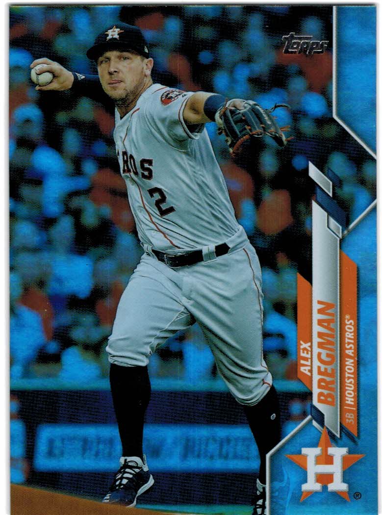 2022 Panini Prizm Alex Bregman Purple Prizm #50 Houston Astros