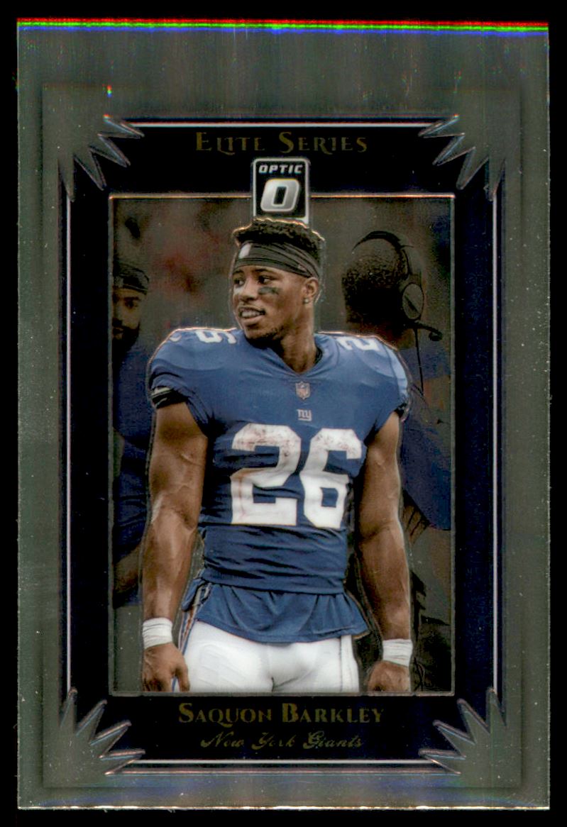 2019 Donruss Optic Elite Series #7 Saquon Barkley