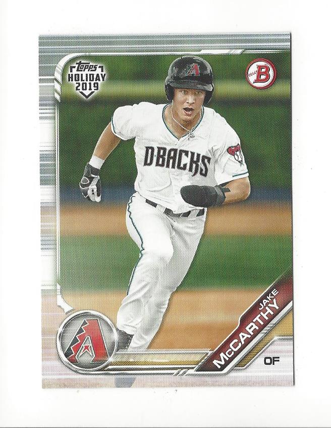 2019 Topps Bowman Holiday #THJM Jake McCarthy
