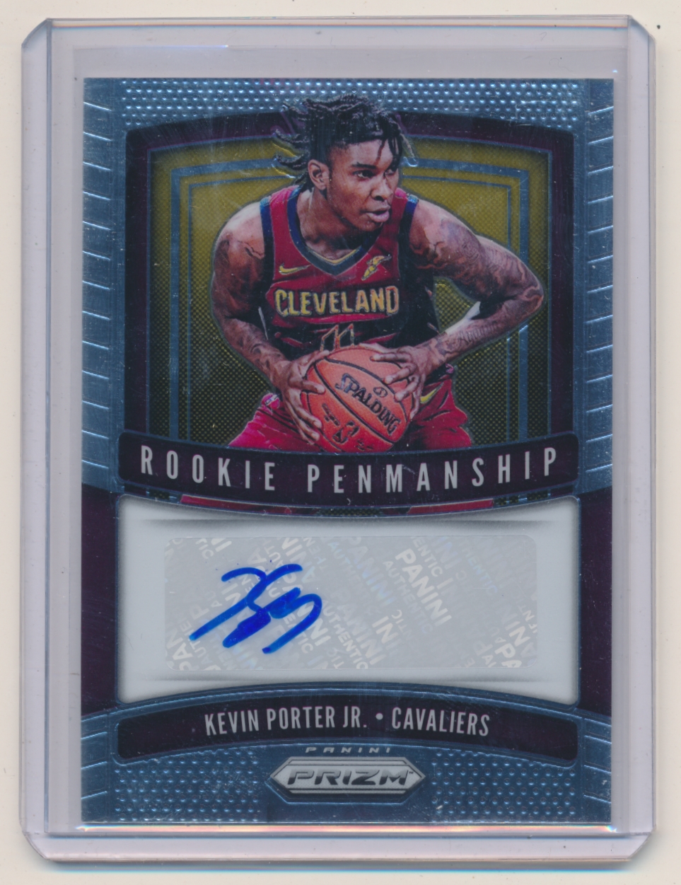 2019-20 Panini Prizm Rookie Penmanship #39 Kevin Porter Jr. - NM-MT