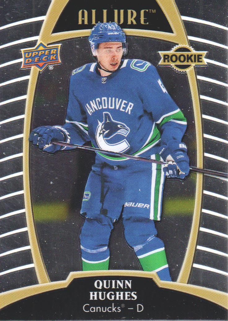 quinn hughes hockey card