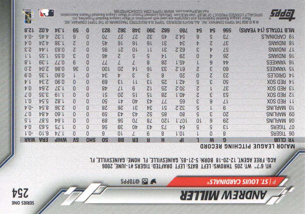 2020 Topps Baseball BASE Cards : Pick from List (#1-258) - Picture 493 of 501