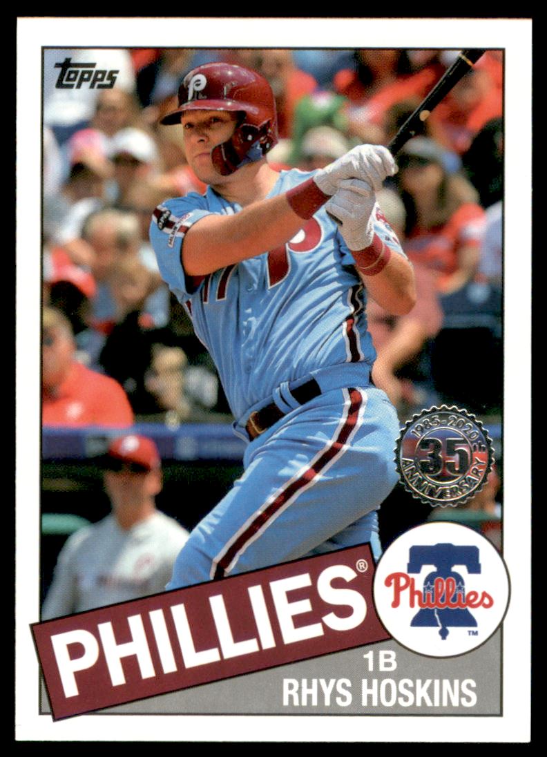 2020 Topps 85 Topps 8580 Rhys Hoskins Nm Mt Burbank Sportscards Beckett Marketplace