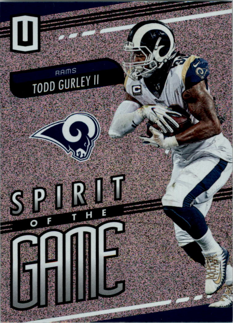 2019 Panini Unparalleled Spirit of the Game #3 Todd Gurley II