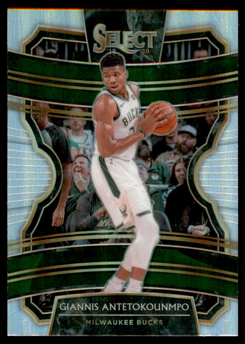 2019-20 Select Prizms Silver #22 Giannis Antetokounmpo on Fanatics