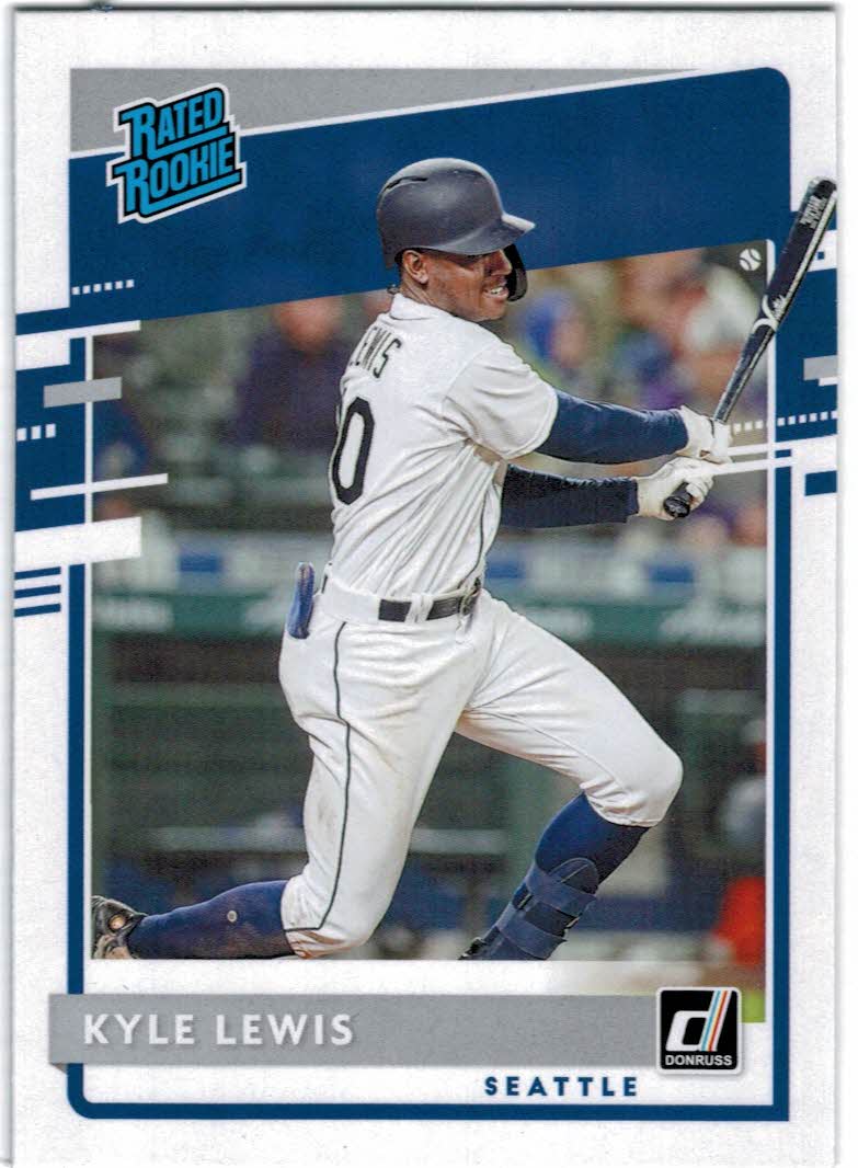  2020 Topps #64 Kyle Lewis NM-MT RC Rookie Mariners