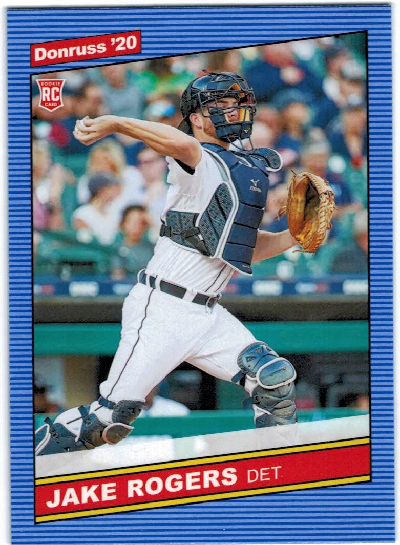 Travis Demeritte Rookie 2020 Donruss #250 Detroit Tigers | mancavecards