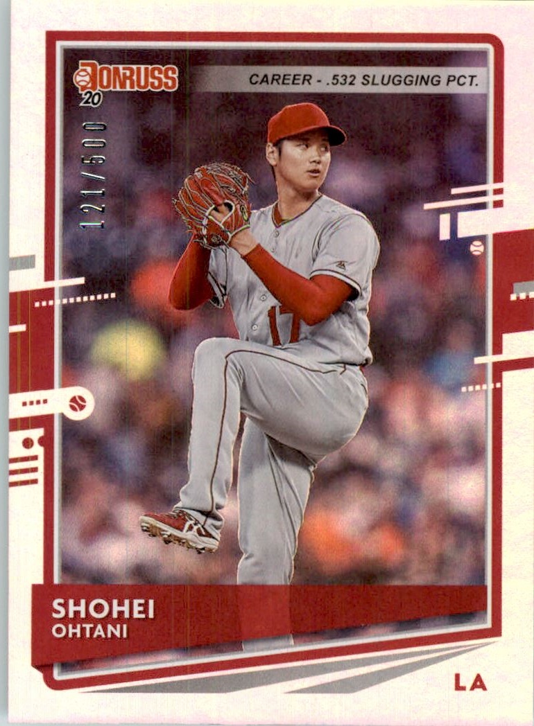 2020 Donruss Career Stat Line Variations #94 Shohei Ohtani/500 - NM-MT