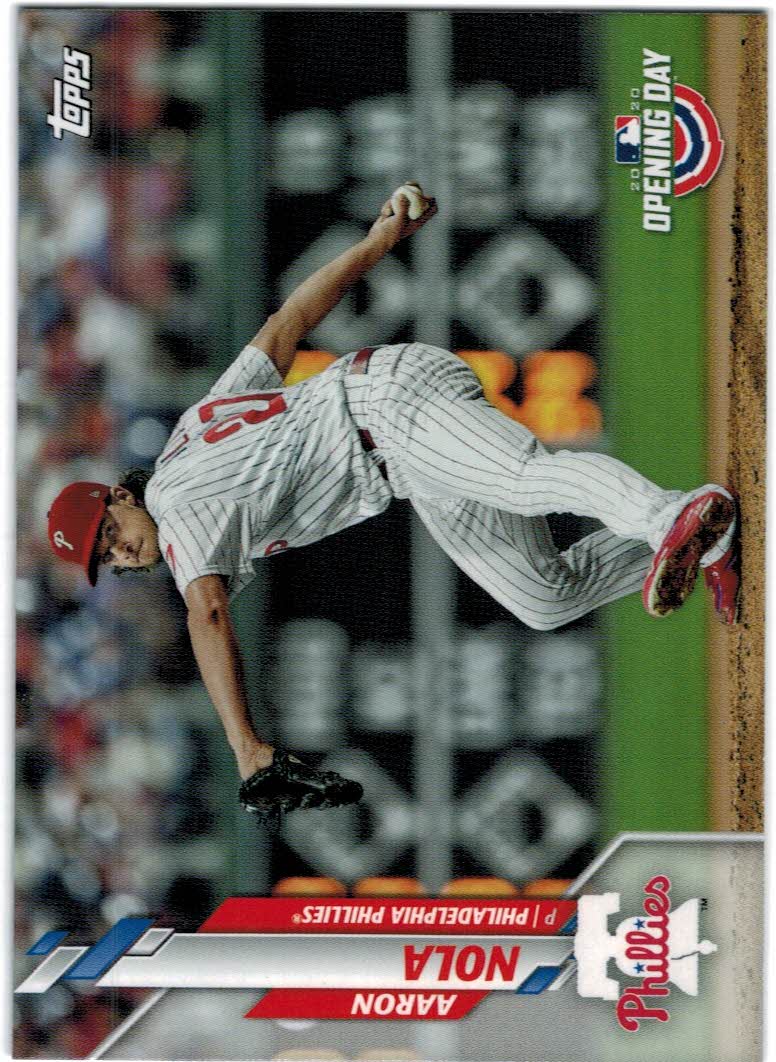 2018 Topps #11 Aaron Nola Philadelphia Phillies NM-MT MLB Baseball